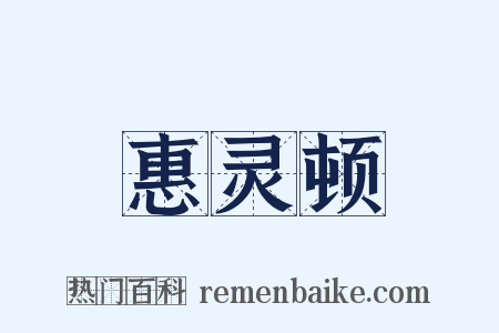 惠灵顿是什么意思的图片
